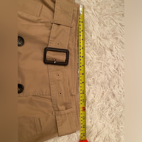 Talbots Classic Button Front Skirt - Picture 4 of 6